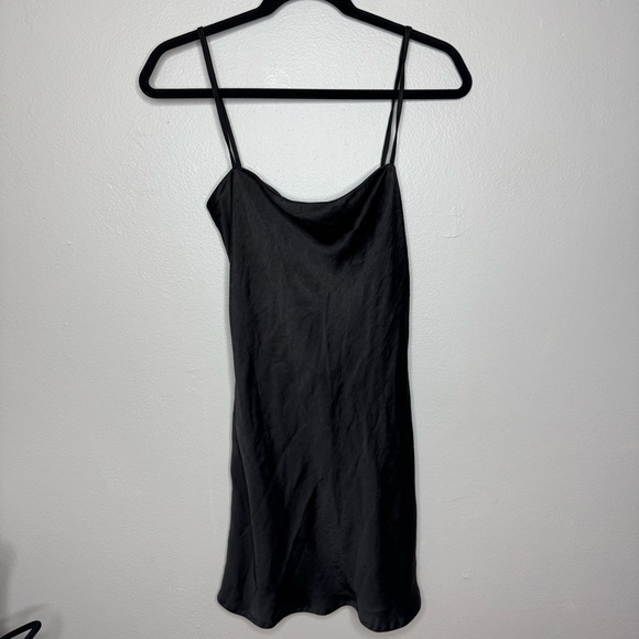 Princess Polly MARINA MINI DRESS BLACK Cocktail Strappy Open Back Dress - Picture 5 of 14